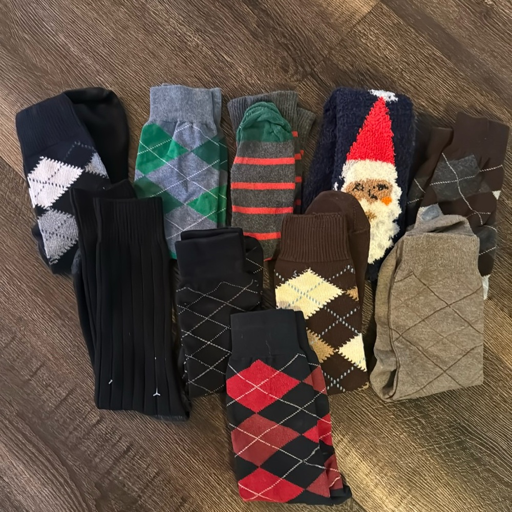 Jcrew Express Misc. Argyle Sock Bundle - image 1